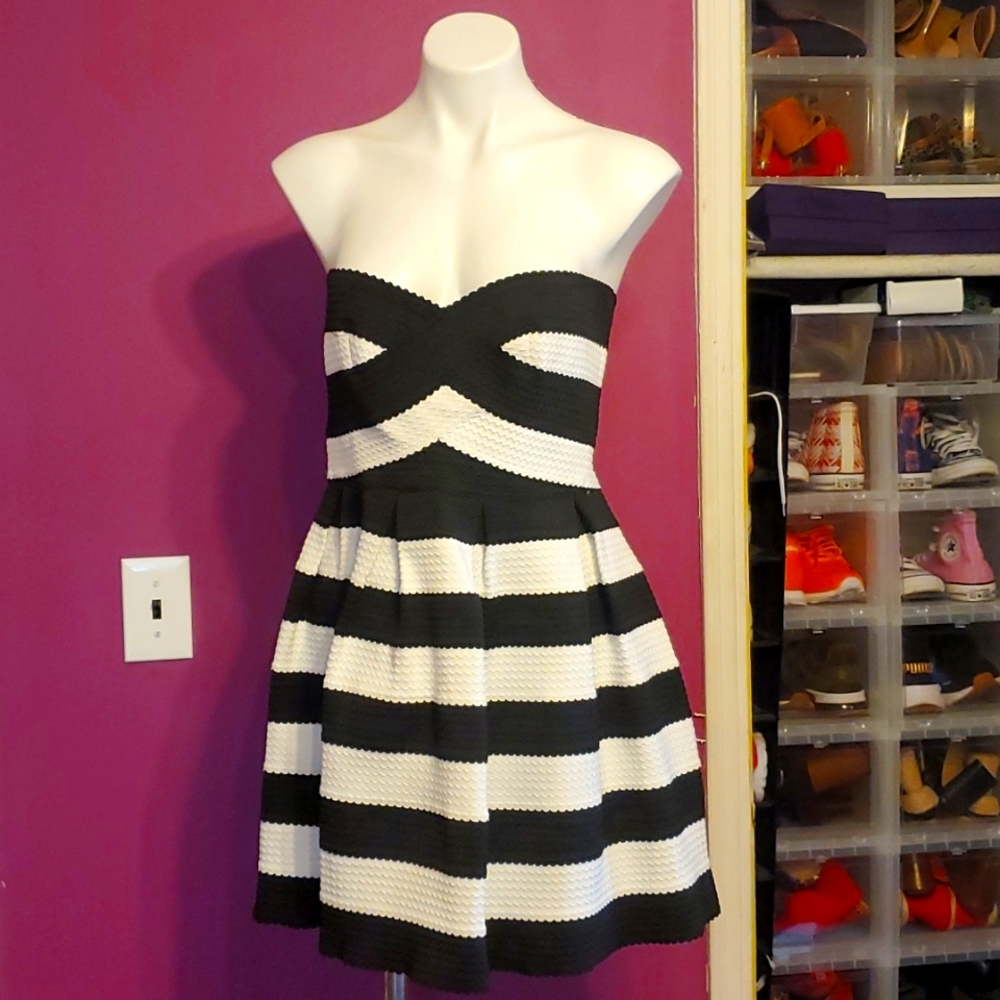 Strapless Cocktail Dress